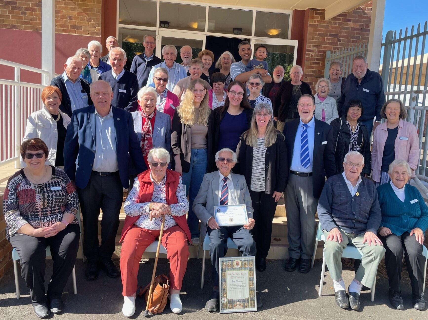 Shoalhaven Welcomes New Leader, Honours Vinnies Veteran